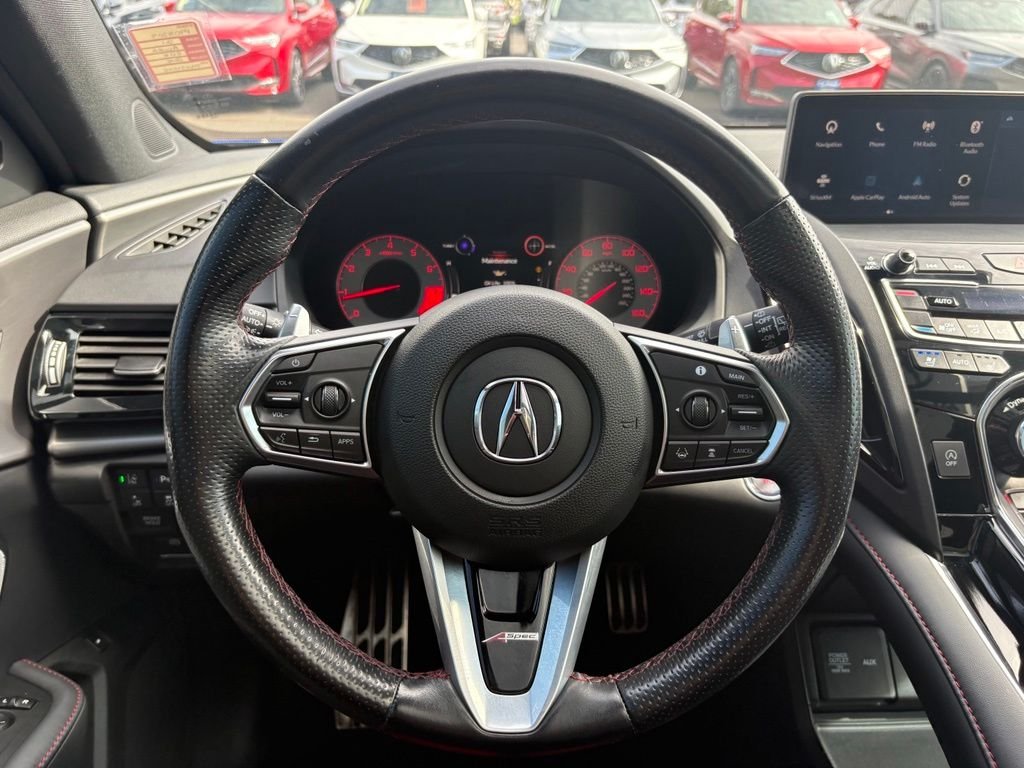 Certified Used 2021 Apex Blue Pearl Acura A-Spec Package image 17