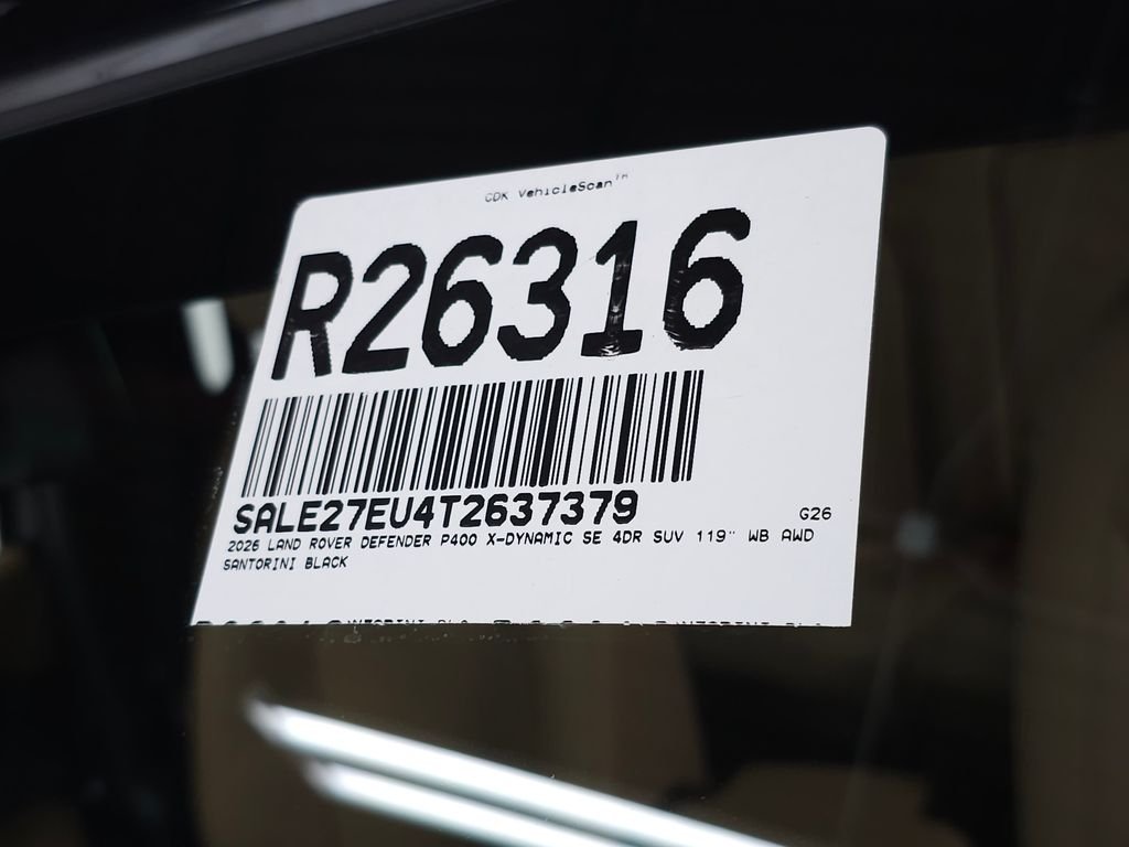 New 2026 Santorini Black Land Rover X-Dynamic SE image 37