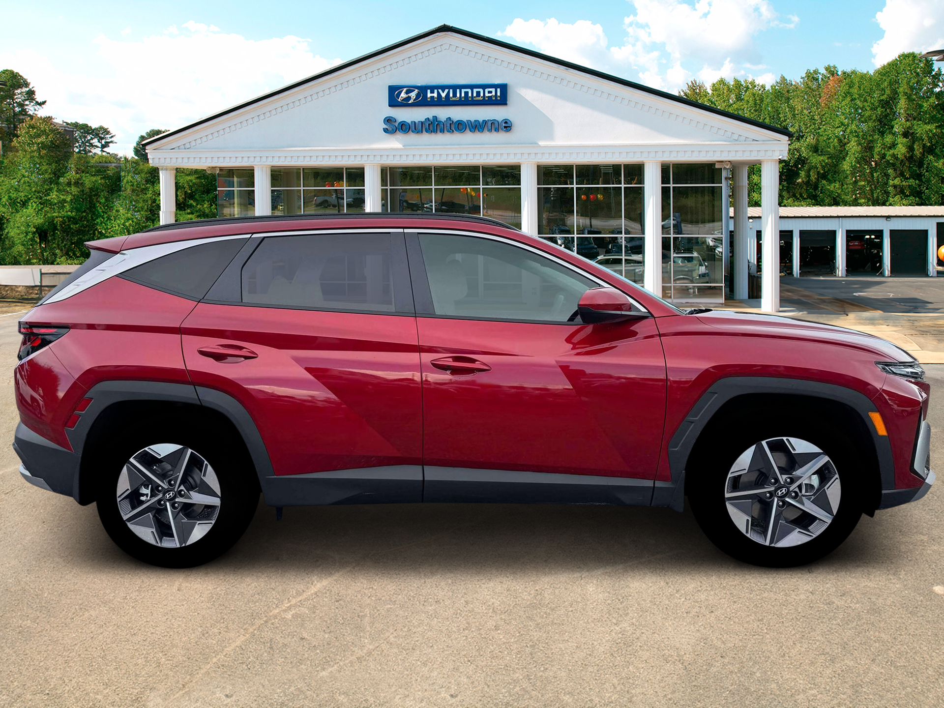 New 2026 Red Hyundai SEL FWD image 9