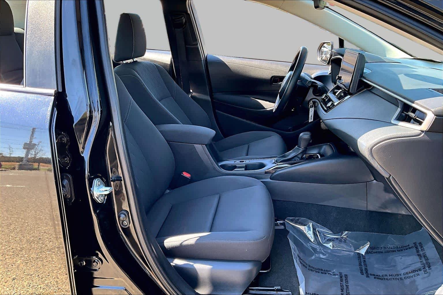 Used 2023 Midnight Black Metallic Toyota LE image 8