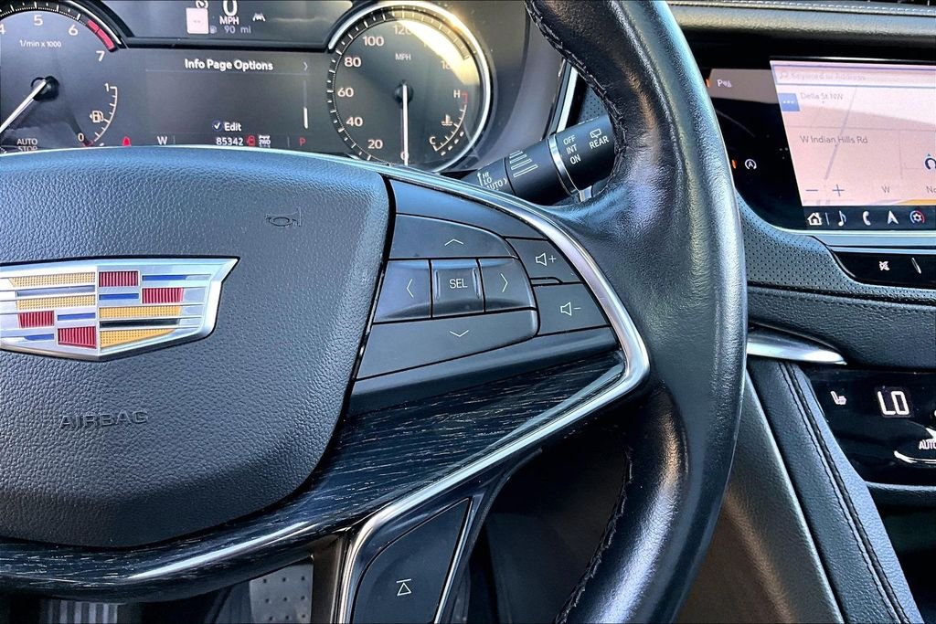 Used 2023 Black Cadillac Premium Luxury image 21