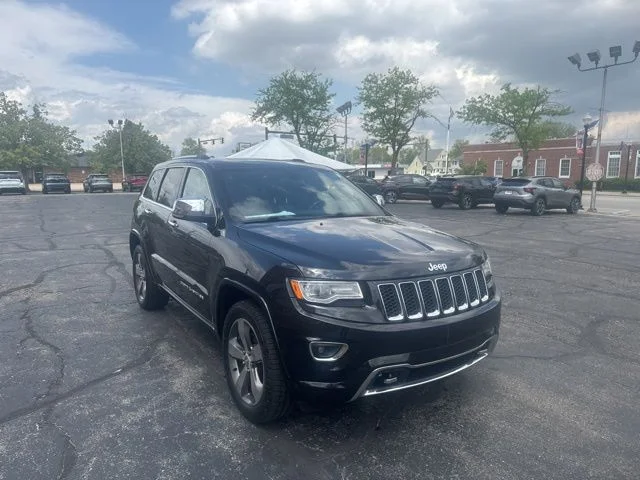 Used 2015 Jeep Grand Cherokee Overland with VIN 1C4RJFCG4FC611723 for sale in Bryan, OH
