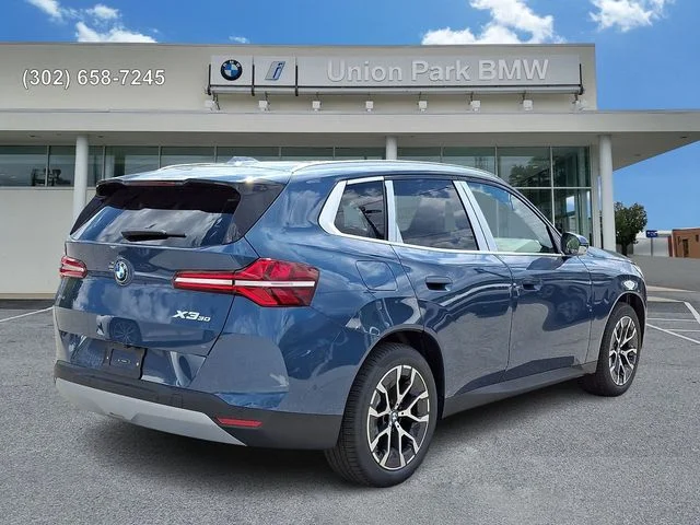 New 2026 Arctic Race Blue metallic BMW 30 xDrive image 4