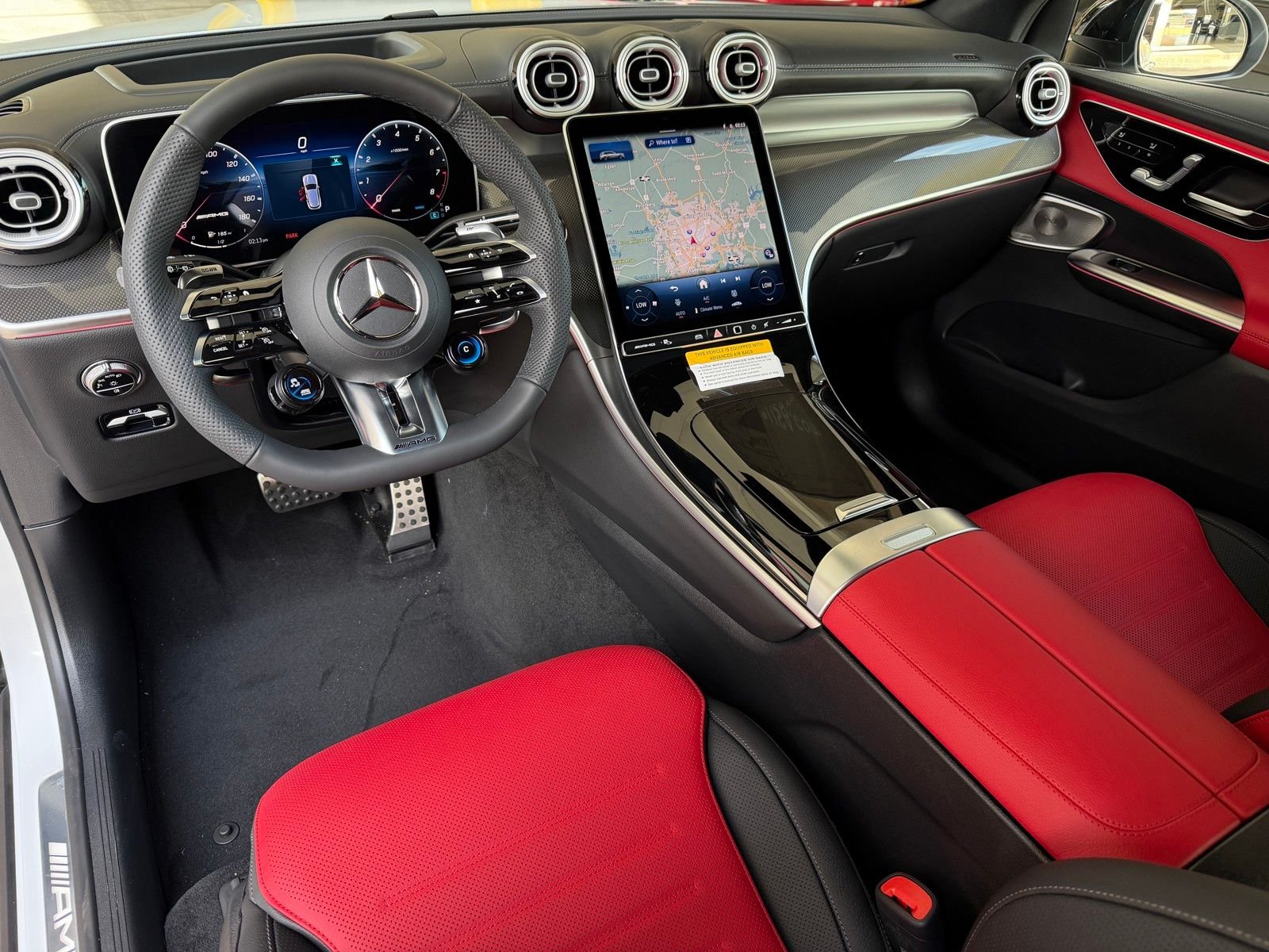 New 2026 MANUFAKTUR Moonlight White Metallic Mercedes-Benz AMG® GLC 43 4MATIC® SUV image 7