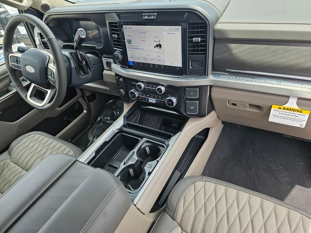 New 2026 Star White Metallic Tri-Coat Ford F-350® Platinum® image 8