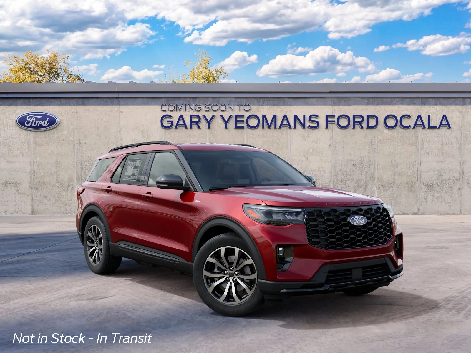 New 2027 Ruby Red Metallic Tinted Clearcoat Ford ST-Line image 4