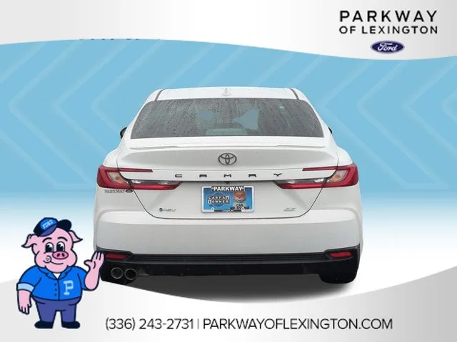 Used 2025 White Toyota SE image 4