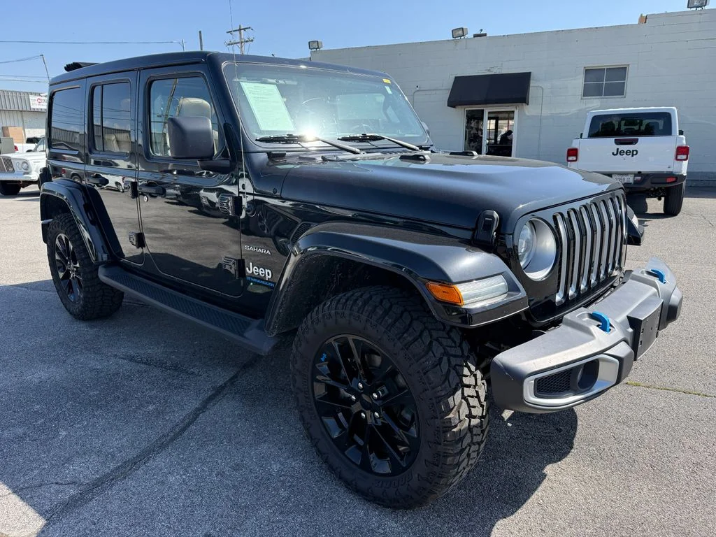 Used 2023 Black Jeep Sahara 4xe image 31