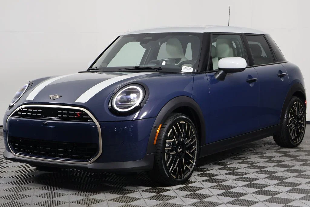 New 2026 Blue Metallic MINI Iconic image 1