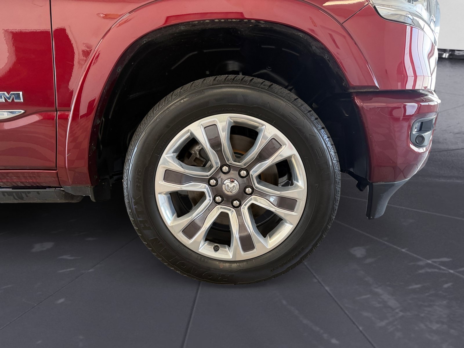 Used 2024 Delmonico Red Pearlcoat Ram Limited image 43