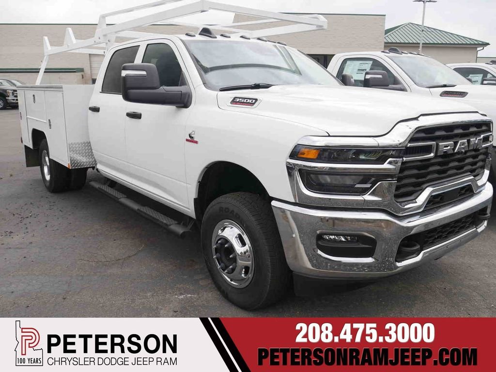 New 2026 Bright White Clear-Coat Exterior Paint RAM TRADESMAN image 1