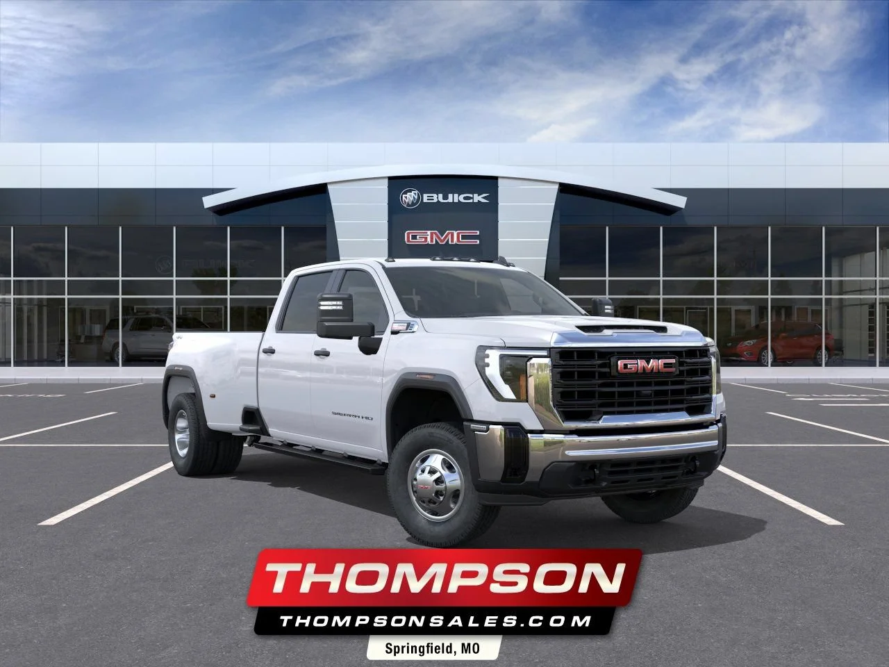 New 2026 Summit White GMC Pro DRW image 1