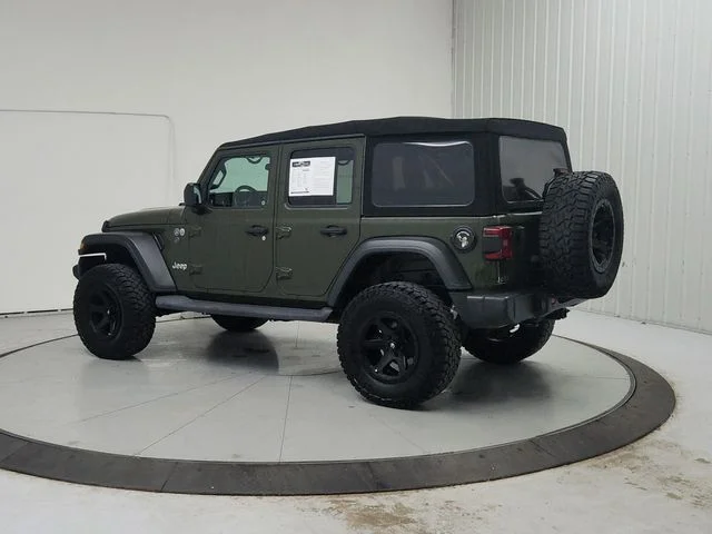 Used 2020 Green Jeep Unlimited Sport S image 6