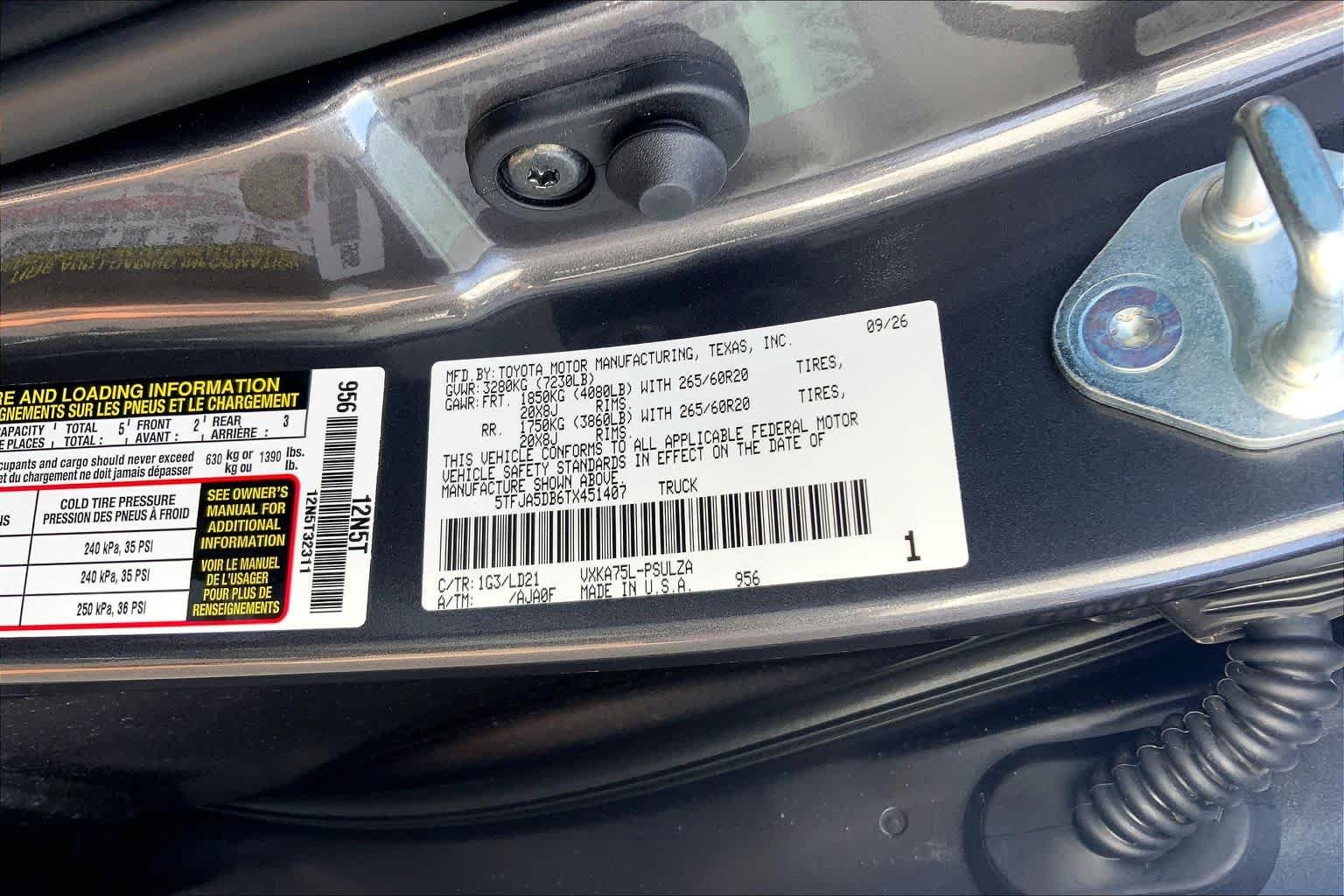 New 2026 Magnetic Gray Metallic Toyota Limited image 21