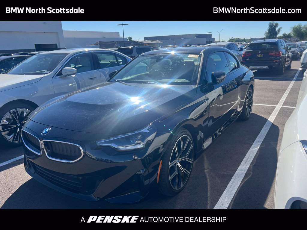 Certified Used 2024 Jet Black BMW 230i image 1