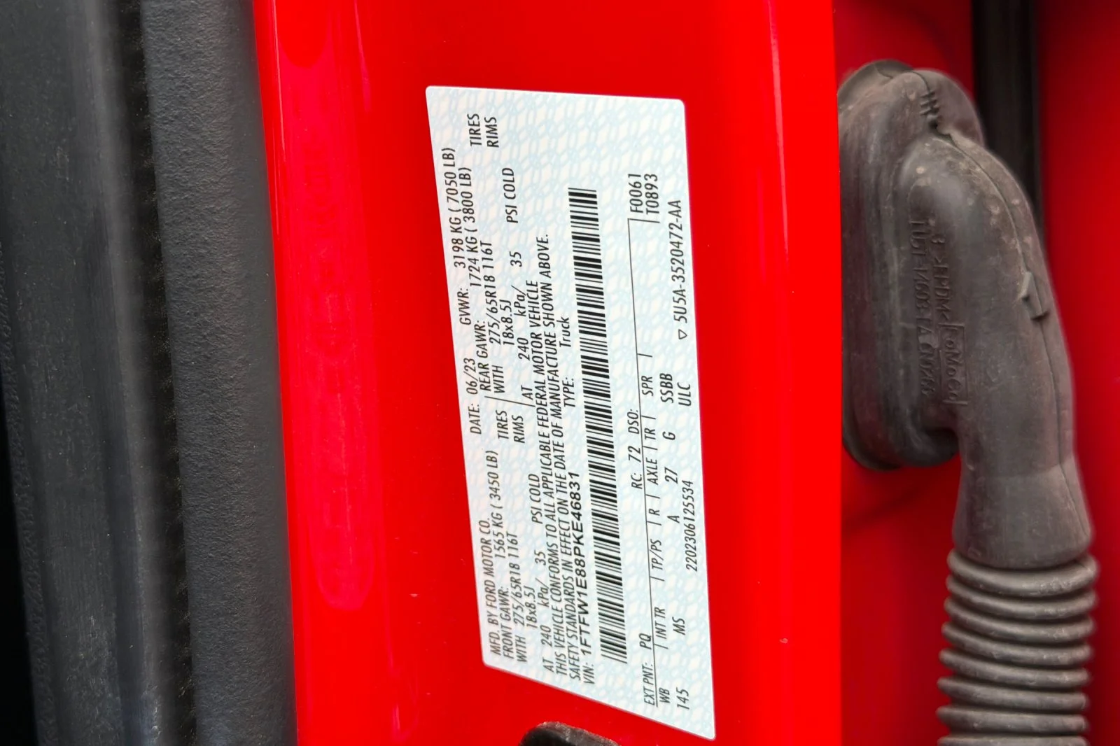Used 2023 Red Ford XLT image 26
