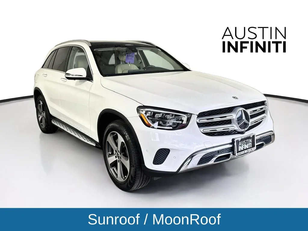 Used 2021 White Mercedes-Benz GLC 300 image 1