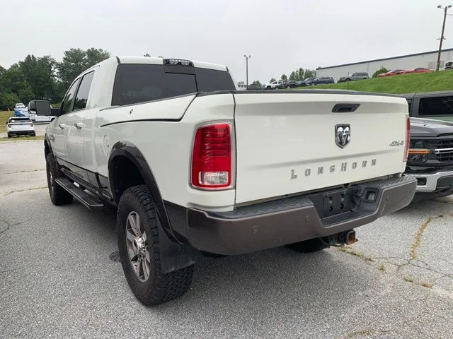 Used 2018 Pearl White Ram Laramie Longhorn image 5