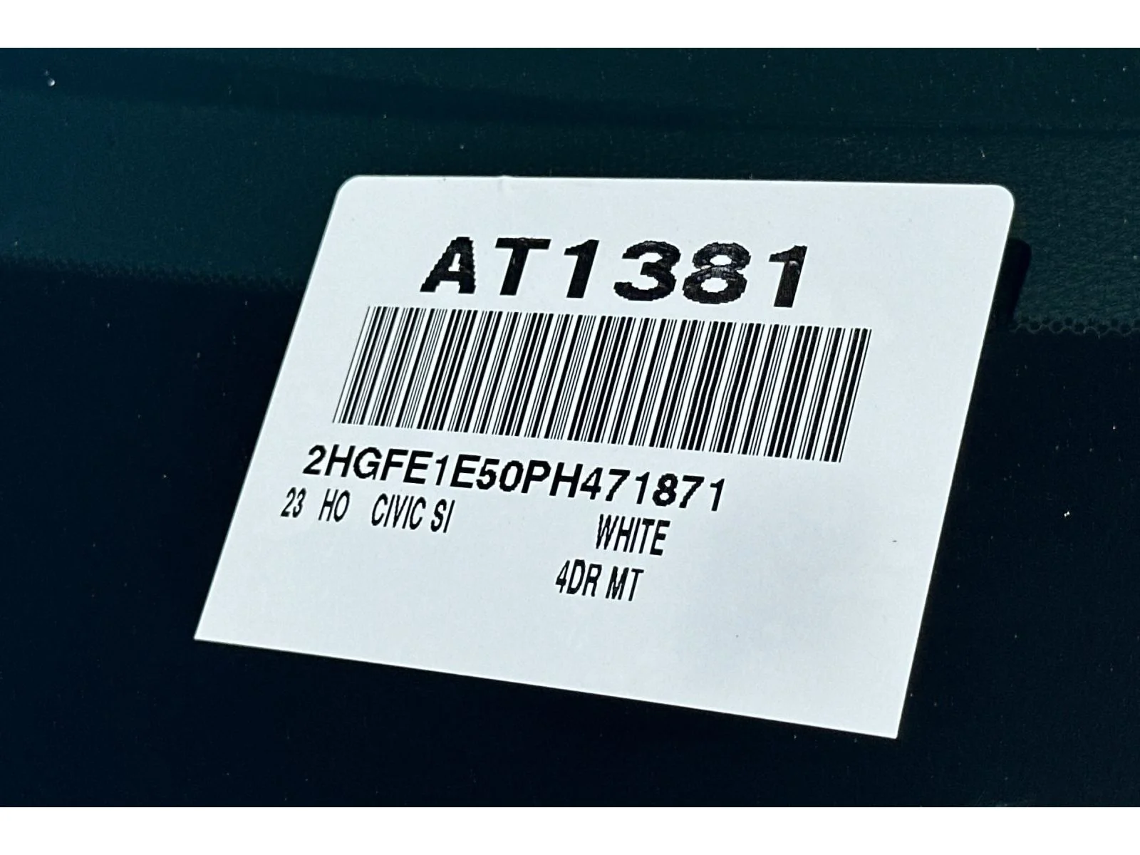 Used 2023 Platinum White Pearl Honda 4DR MT image 55