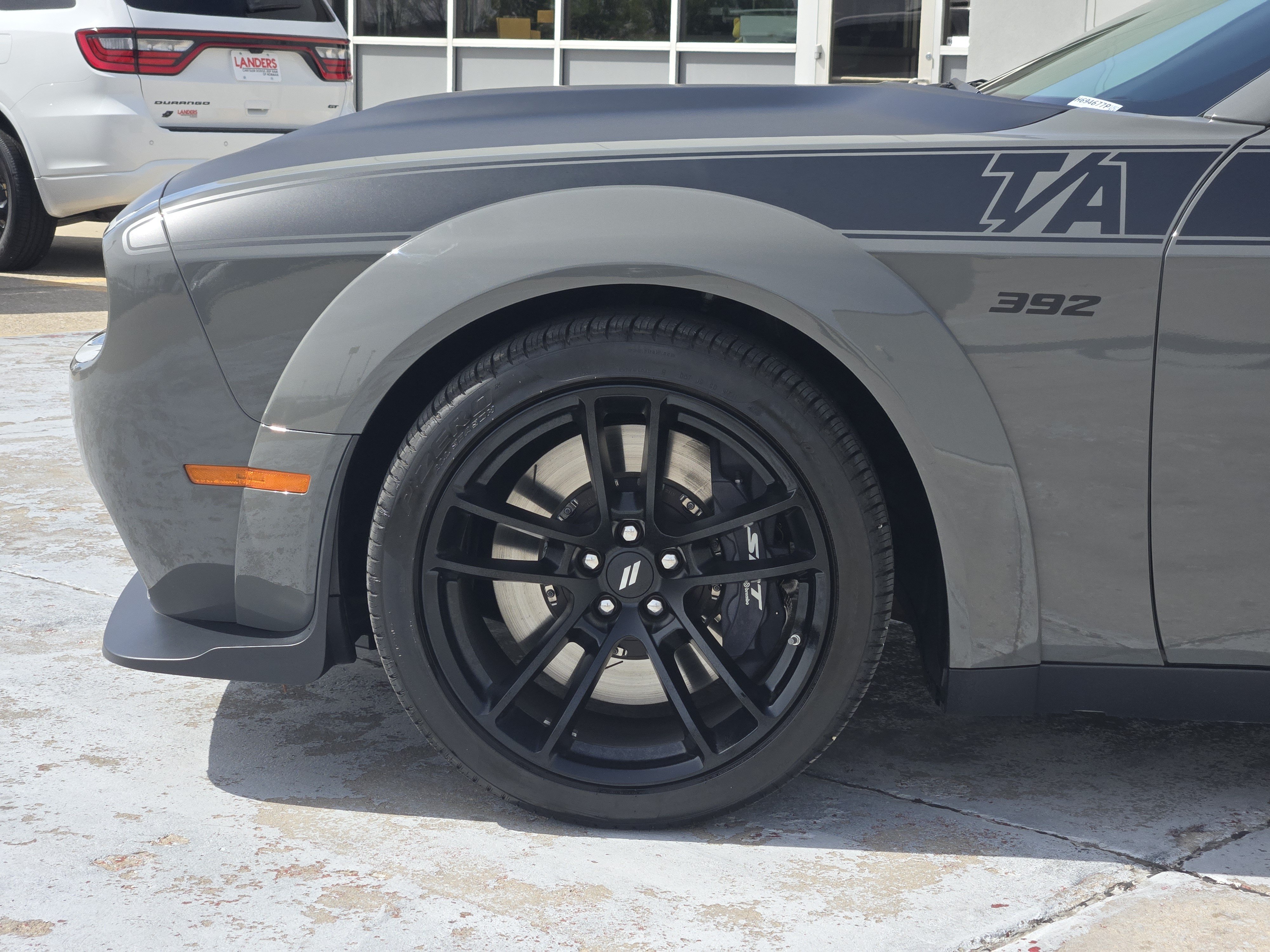 Used 2023 Destroyer Gray Clearcoat Dodge R/T Scat Pack Widebody image 9