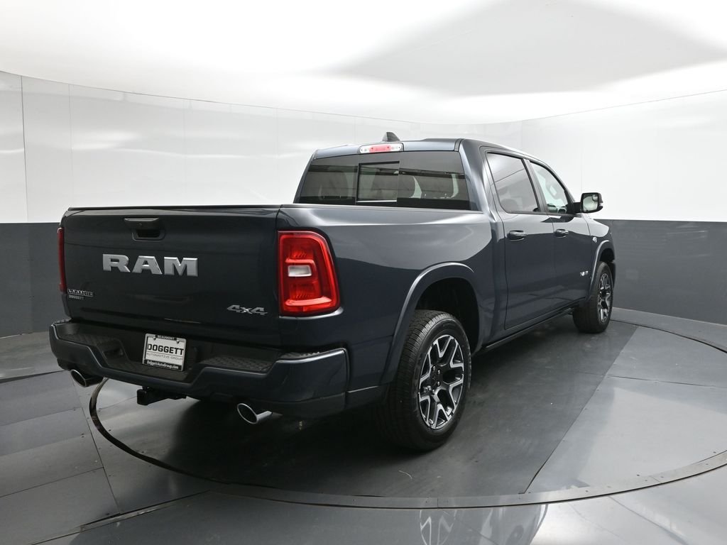 New 2026 Forged Blue Metallic Exterior Paint RAM Laramie image 8