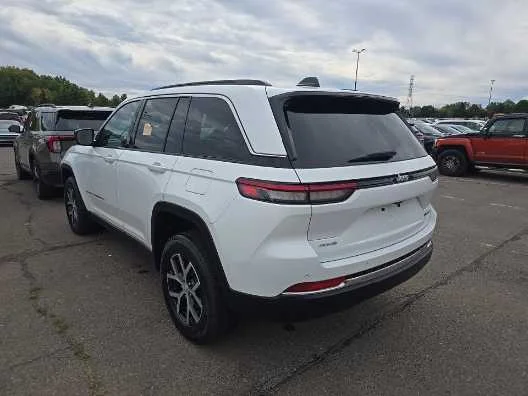 Used 2025 Bright White Clearcoat Jeep Limited image 6