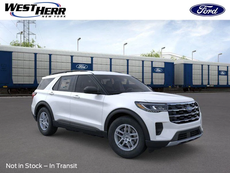 New 2026 Star White Metallic Tri-Coat Ford Active image 1