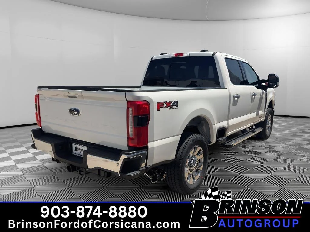 New 2026 Star White Metallic Tri-Coat Ford F-250® Lariat® image 5