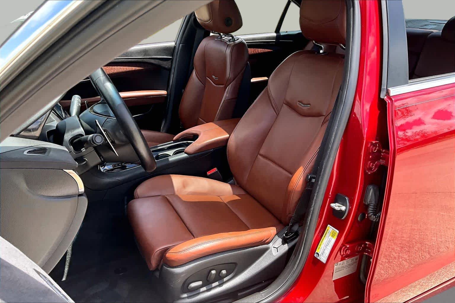 Used 2015 Red Obsession Tintcoat Cadillac Performance RWD image 7