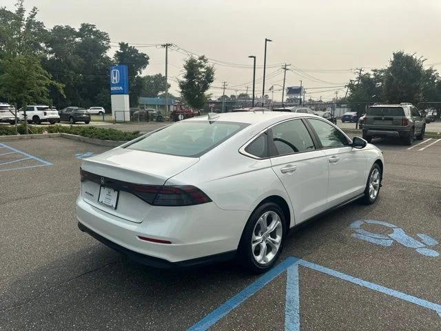Certified Used 2023 Platinum White Pearl Honda LX image 8