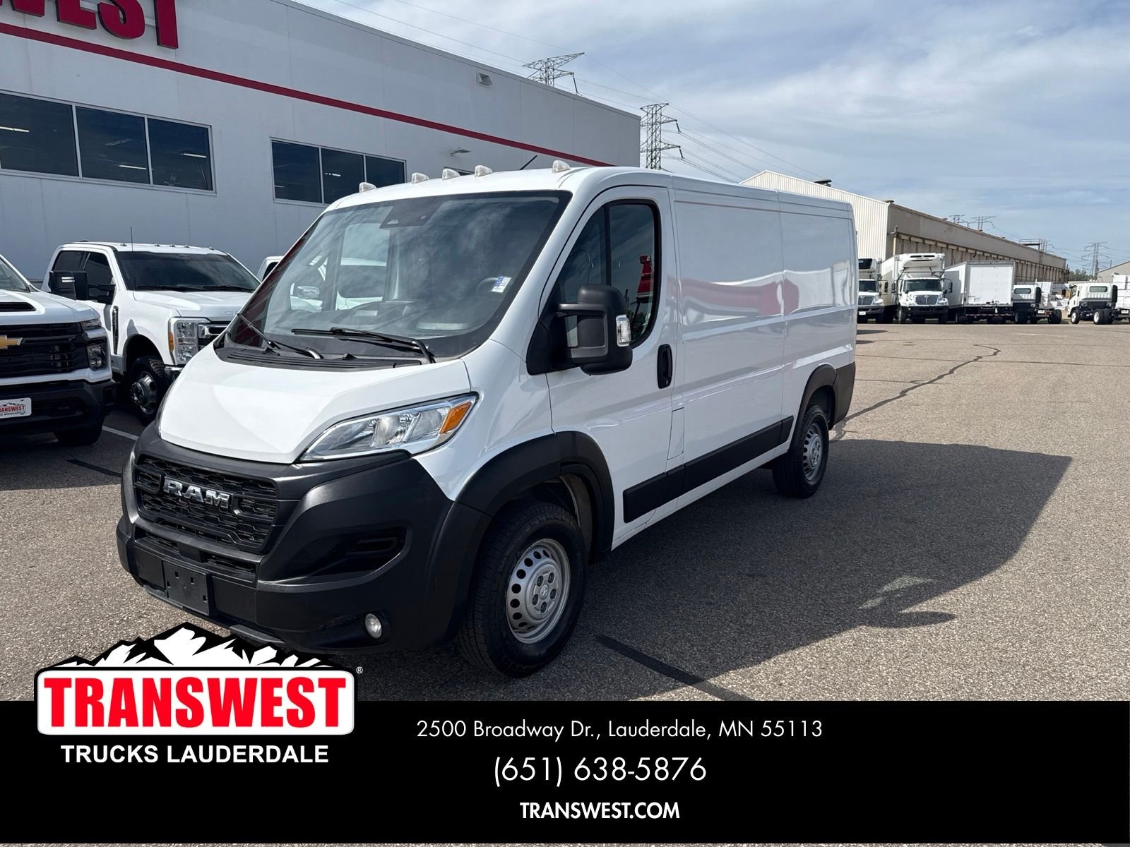 Used 2025 RAM ProMaster Cargo Van Base with VIN 3C6LRVVG1SE518822 for sale in Minneapolis, Minnesota