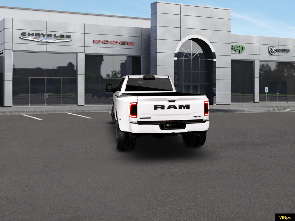 New 2026 Bright White Clear-Coat Exterior Paint RAM Big Horn image 12