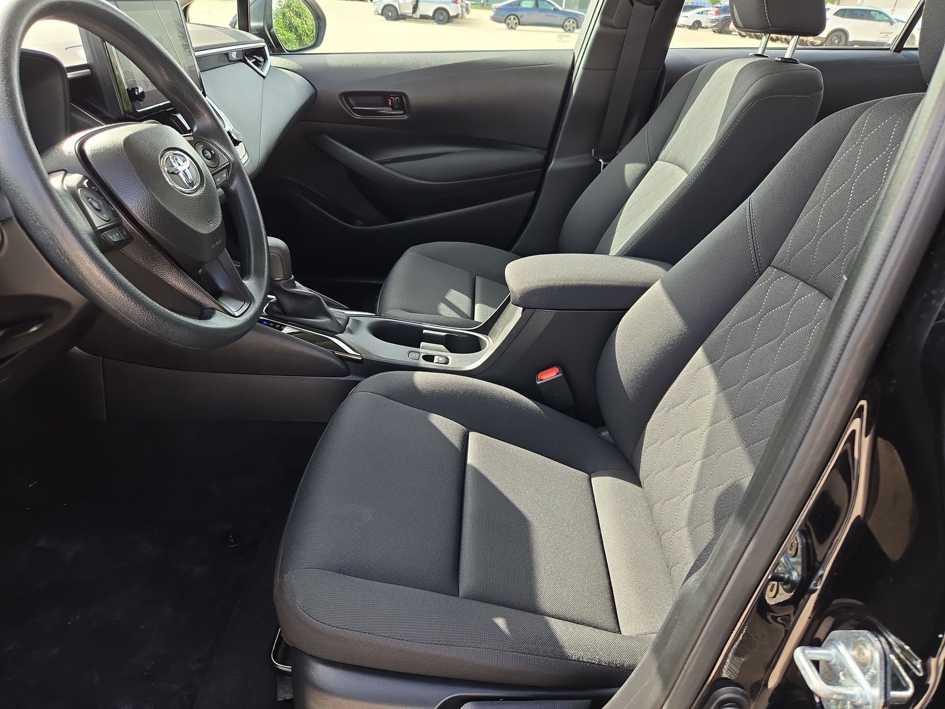 Used 2025 Midnight Black Metallic Toyota LE image 15