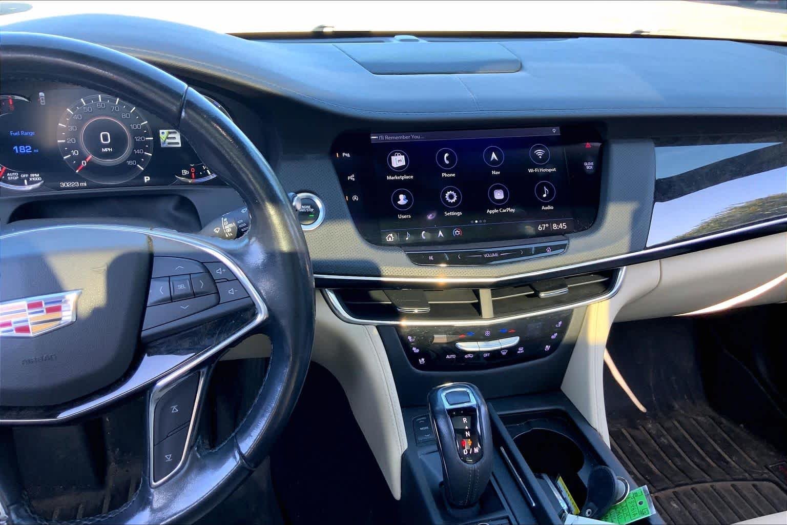 Used 2019 Crystal White Tricoat Cadillac Premium Luxury AWD image 7