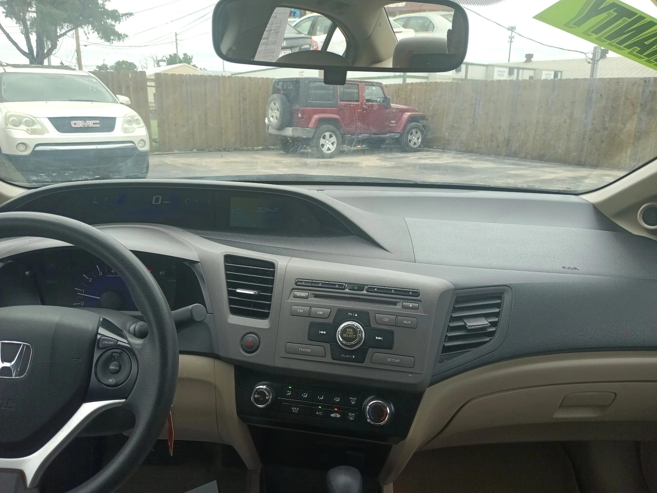Used 2012 Maroon Honda EX image 12
