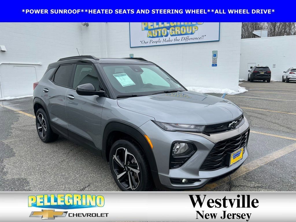 Sterling Gray Metallic 2023 Chevrolet Trailblazer RS AWD SUV / Crossover Four-Wheel Drive Automatic