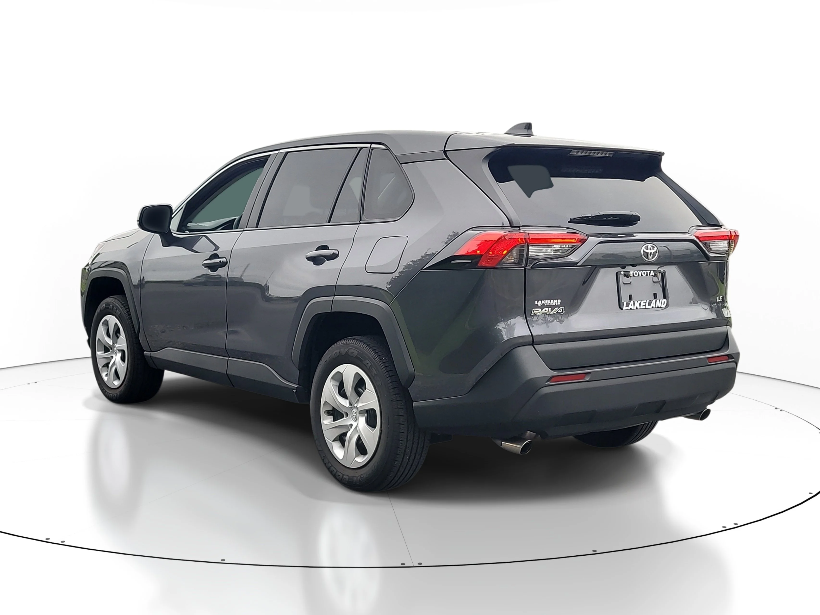 Used 2025 Magnetic Gray Metallic Toyota LE image 4