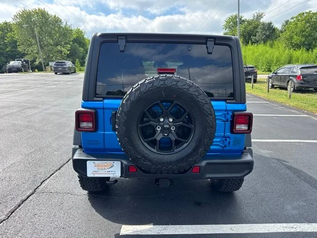 New 2026 Hydro Blue Pearl-Coat Exterior Paint Jeep Willys image 6