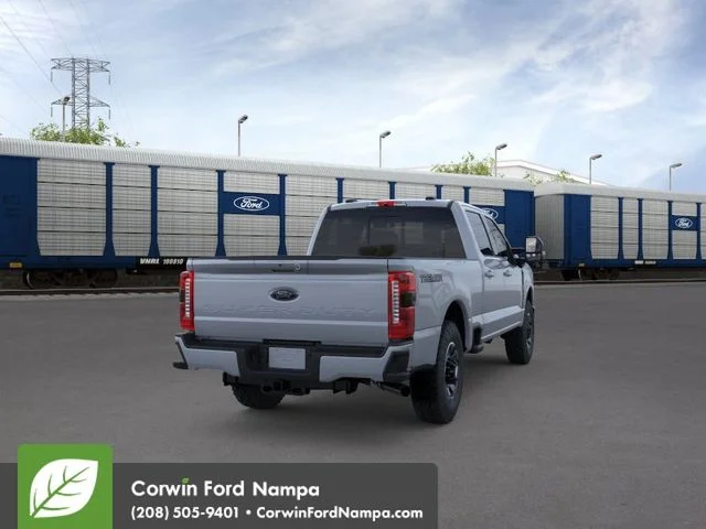 New 2026 Glacier Gray Metallic Tri-Coat Ford Lariat image 8