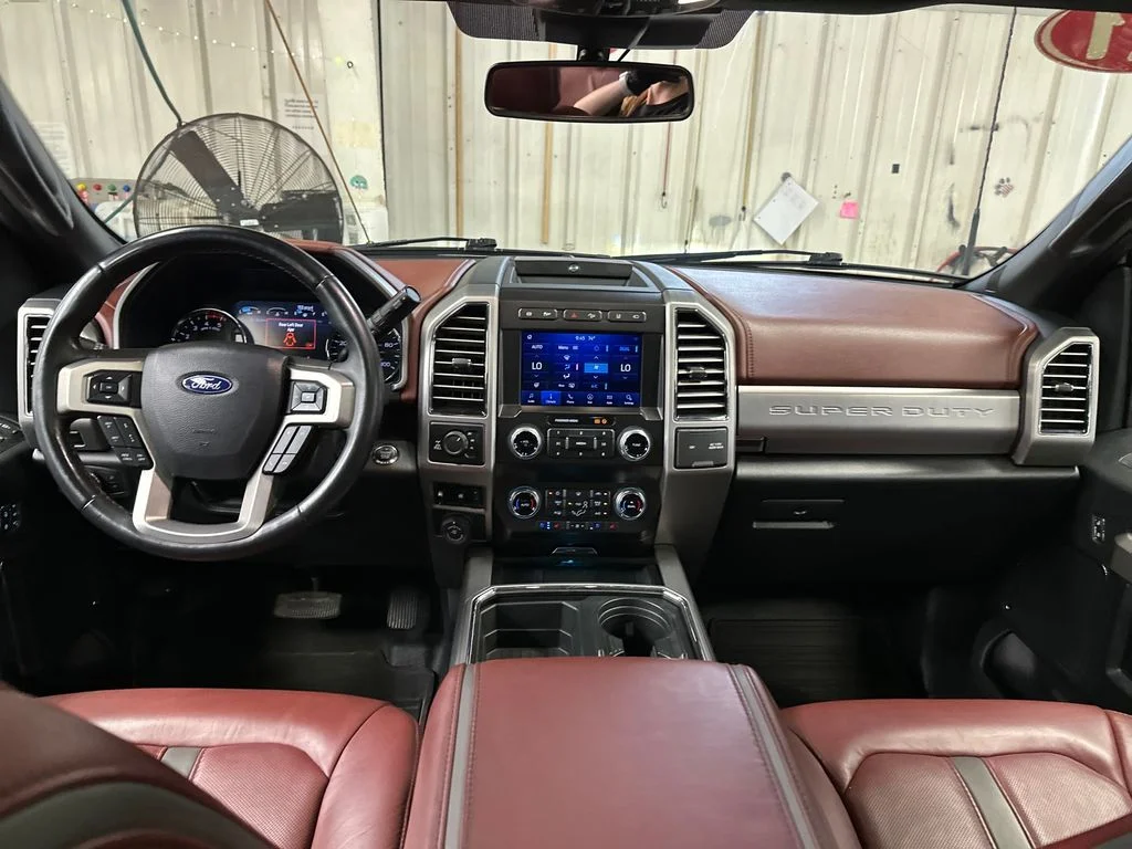 Used 2021 White Ford Platinum image 18