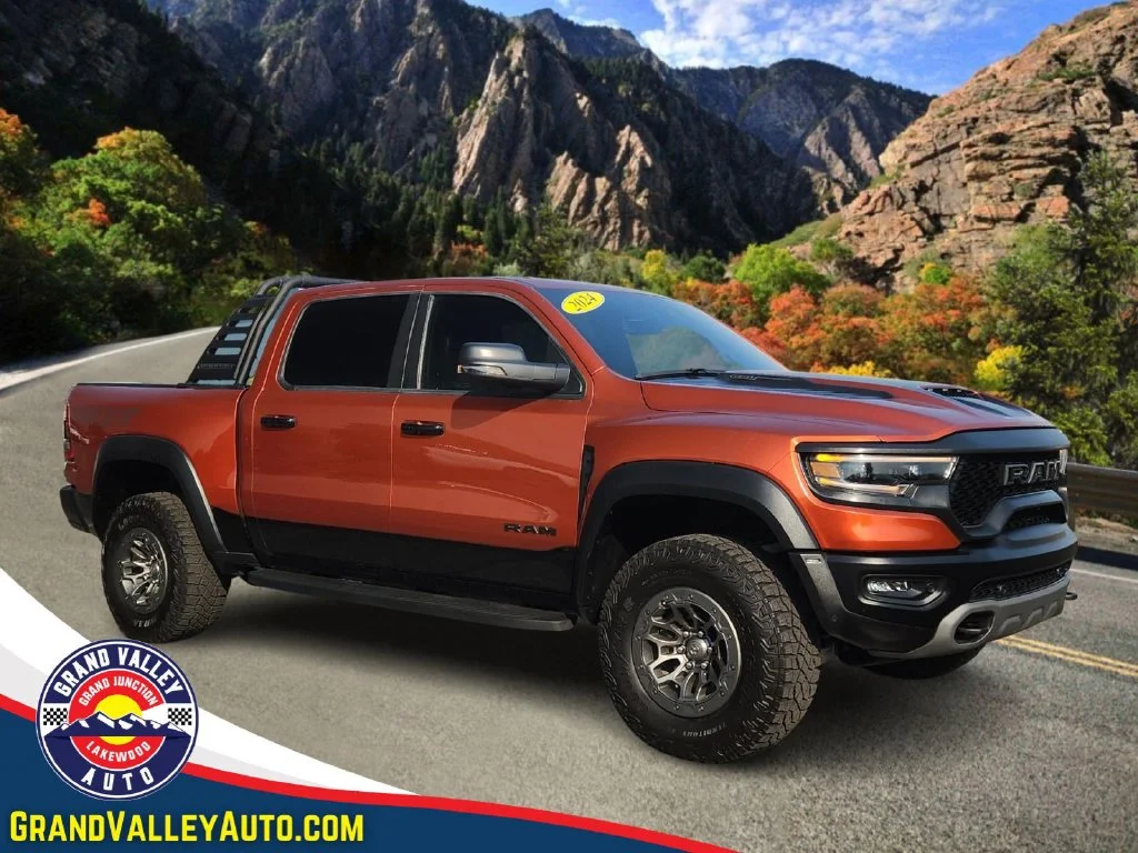 Used 2024 Orange Ram TRX image 1