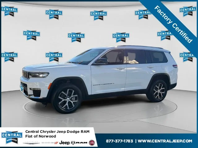 Certified Used 2023 White Jeep Limited image 1