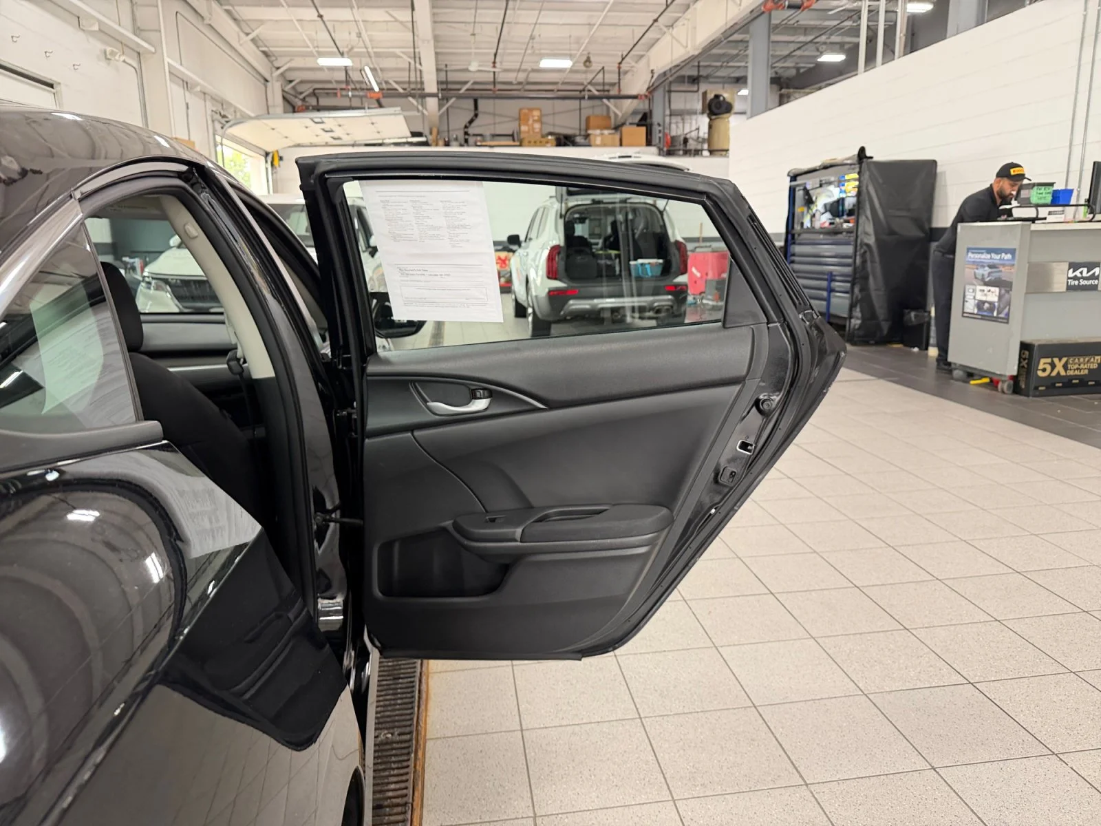 Used 2016 Crystal Black Pearl Honda LX image 32