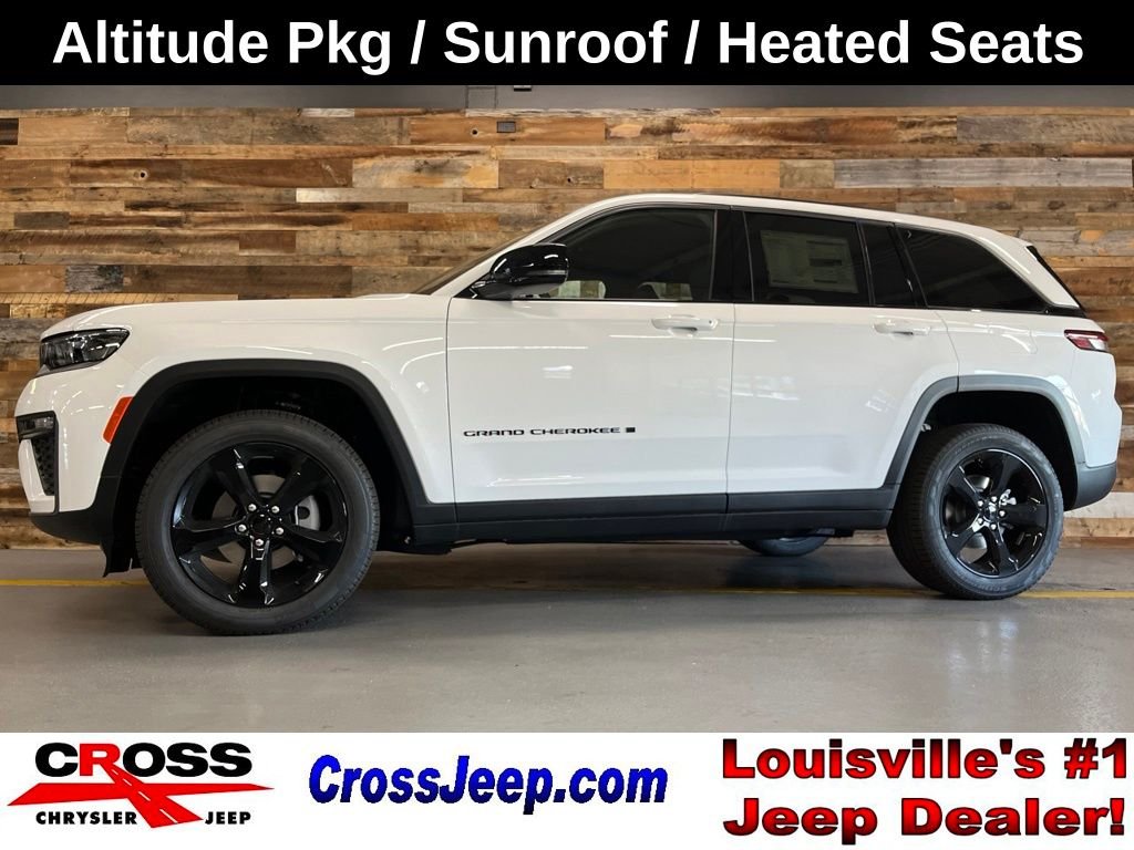 New 2026 Bright White Clear-Coat Exterior Paint Jeep Limited image 1