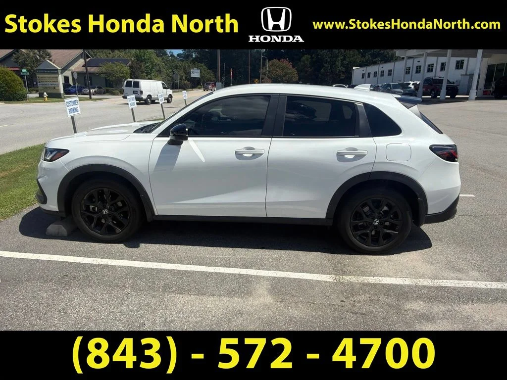 Certified Used 2025 White Honda Sport image 2