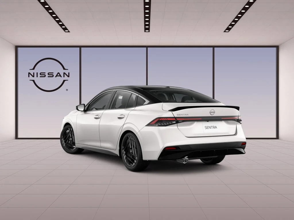 New 2027 Aspen White TriCoat / Super Black Two-tone Nissan SR image 8