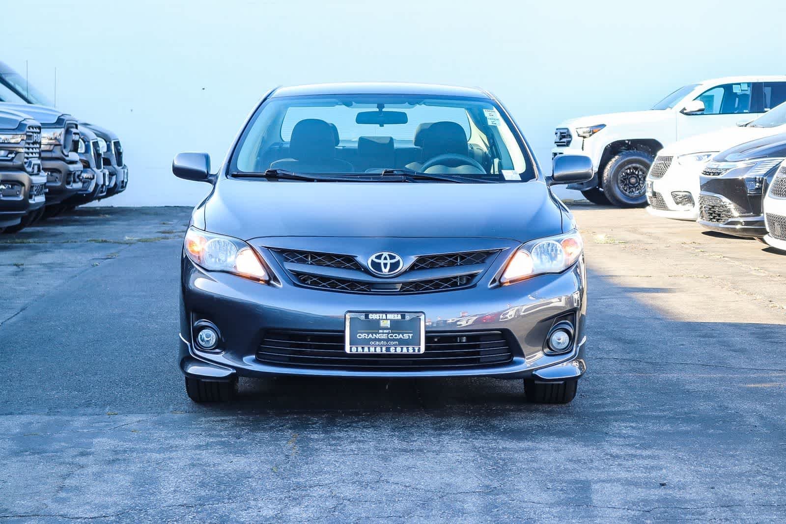 Used 2013 Toyota Corolla S with VIN 5YFBU4EE9DP221830 for sale in Costa Mesa, CA