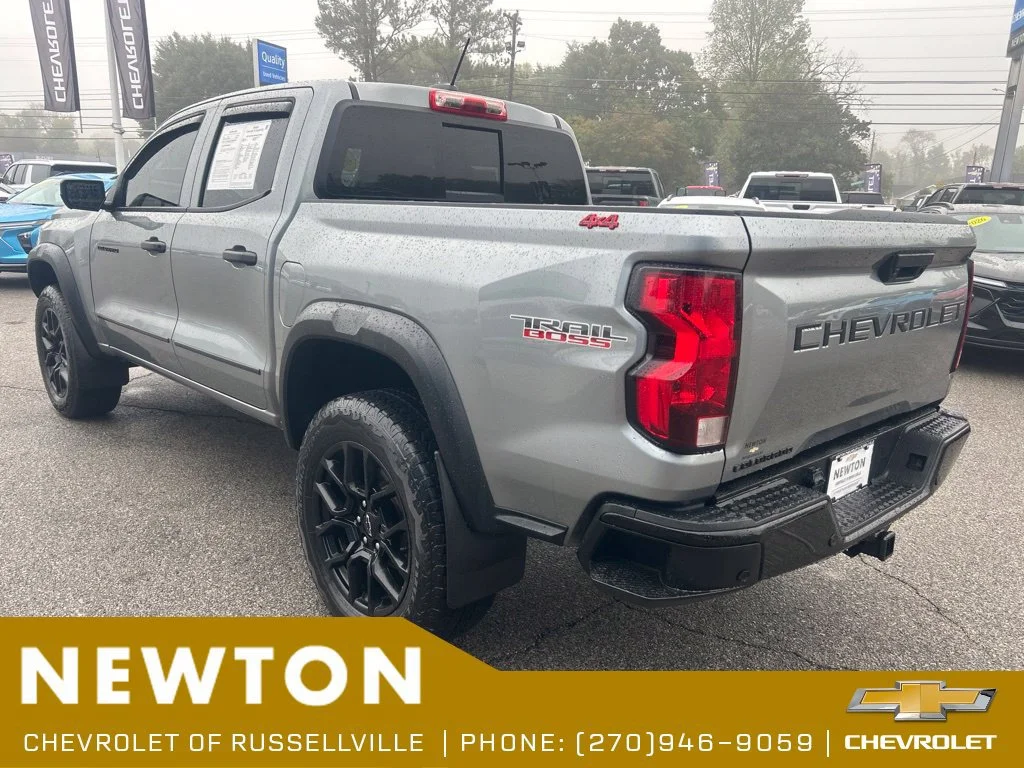 Used 2023 STERLING GRAY METALLIC Chevrolet 4WD Trail Boss image 36