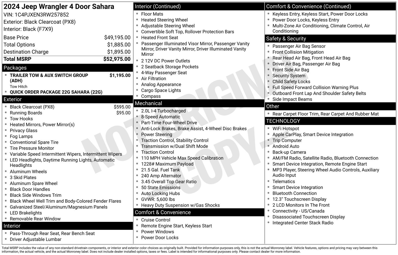 Used 2024 Black Jeep Sahara image 36