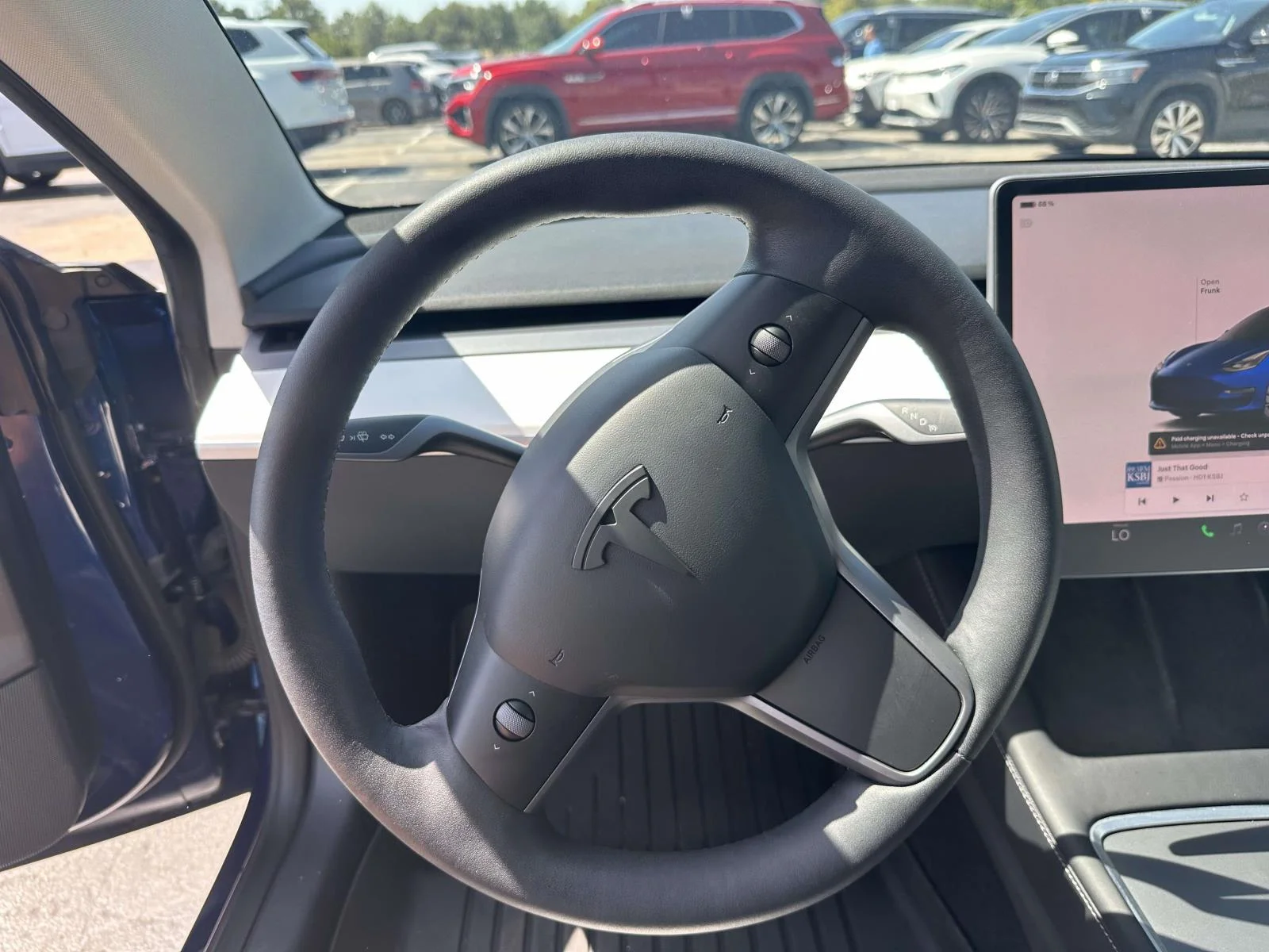 Used 2022 Blue Tesla RWD image 16